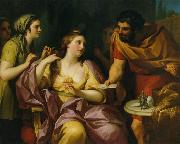 Anton Raphael Mengs Semiramis Receives News of the Babylonian Revolt by Anton Raphael Mengs. Now in the Neues Schloss, Bayreuth oil painting on canvas
